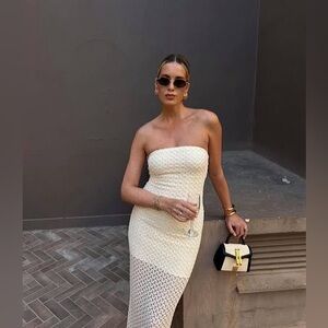 Kookai Savanah Strapless Dress NWT